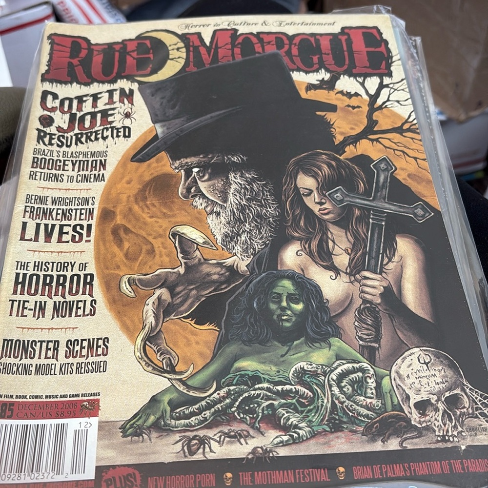 RUE MORGUE MAGAZINE #85